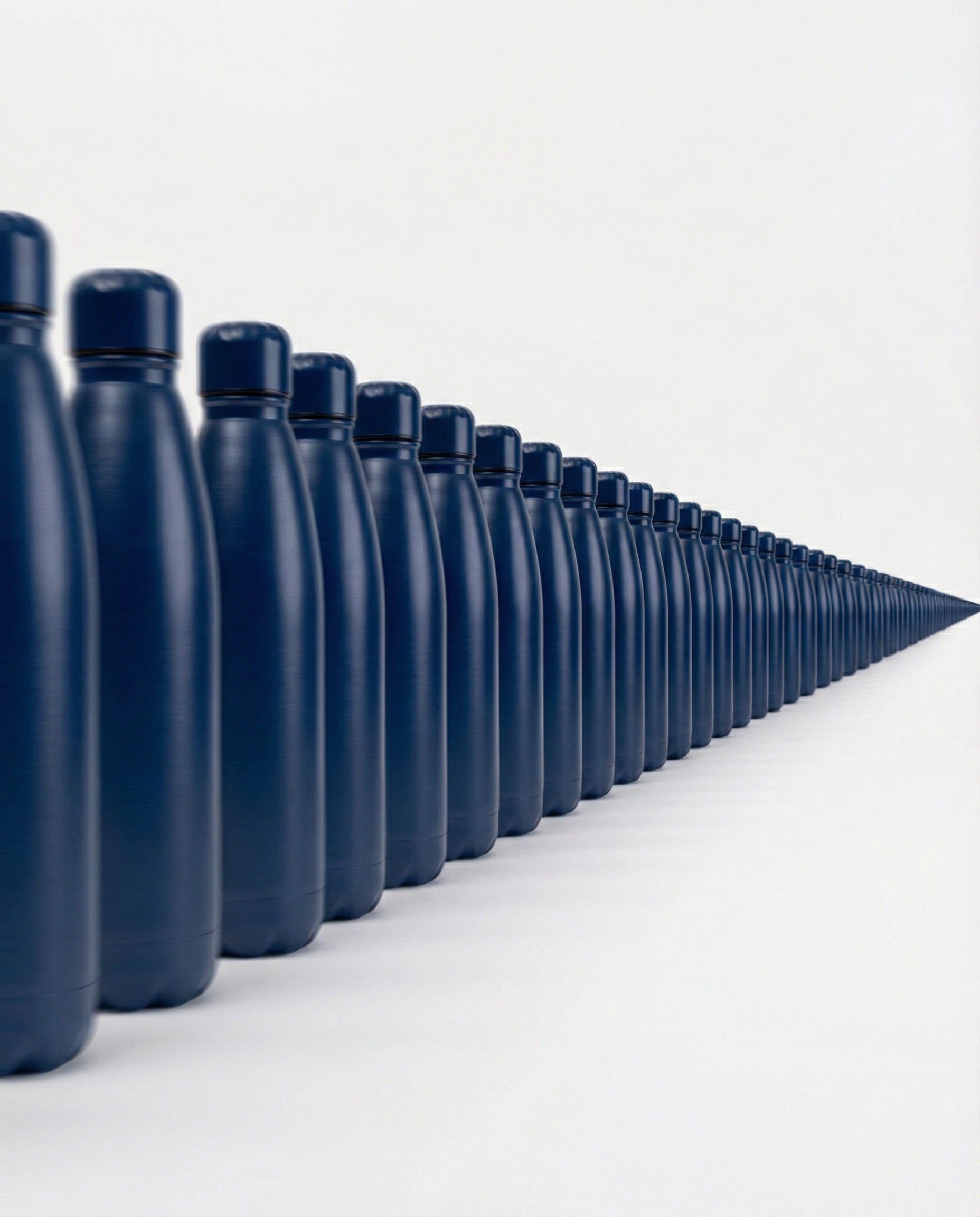 Basic Einwandige Edelstahl Trinkflasche