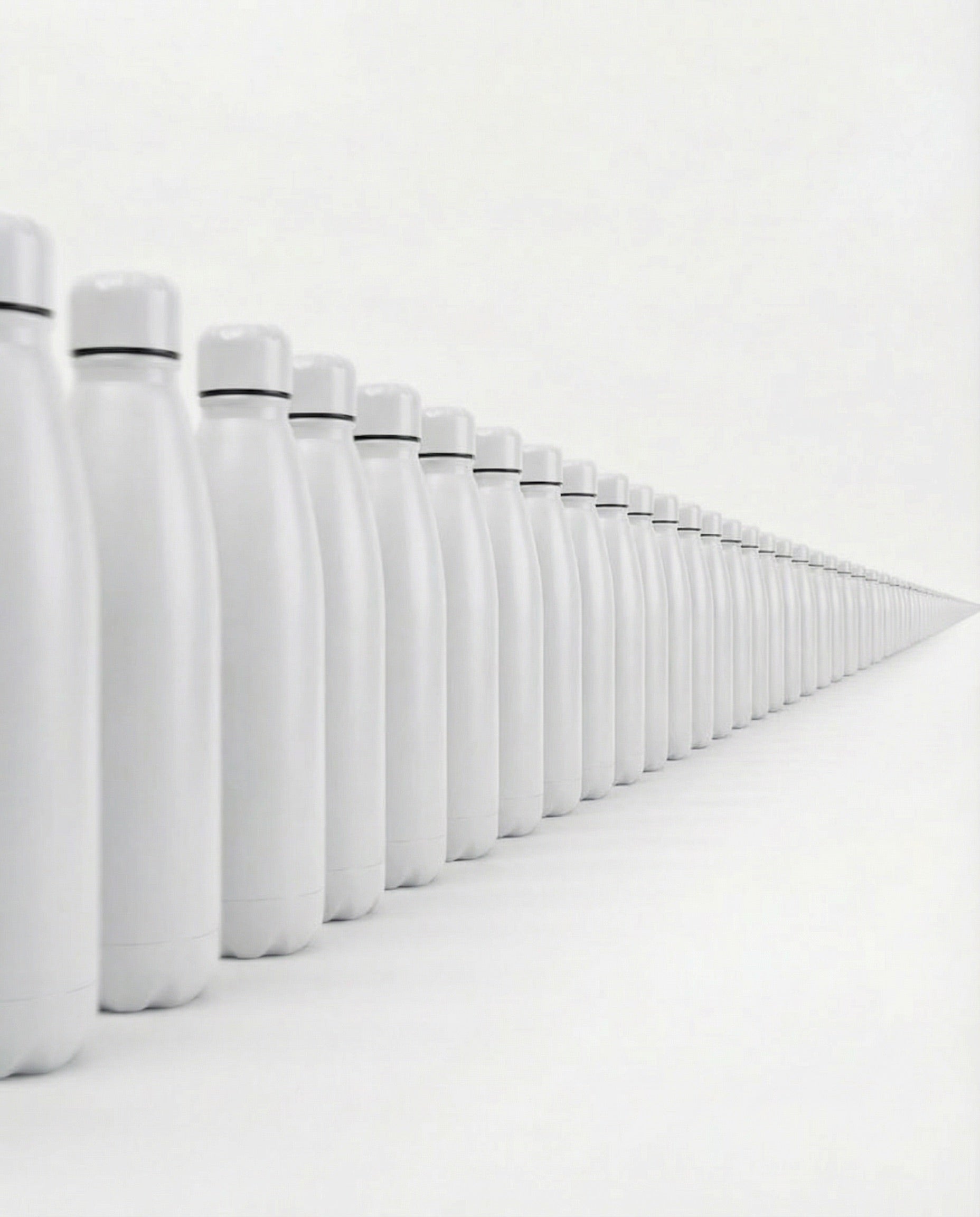 Basic Einwandige Edelstahl Trinkflasche
